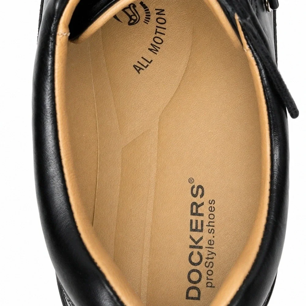 Dockers Mens 14 Trustee Genuine Leather Dress Casual Lace-up Oxford Comfort Shoe